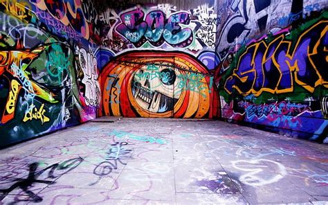 Graffiti Wall Art, background, design art, hi res HD wallpaper