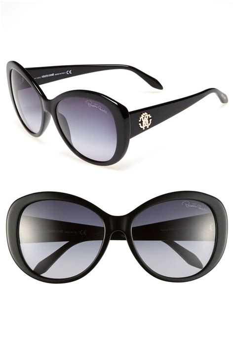 Roberto Cavalli 60mm Oval Sunglasses | Nordstrom