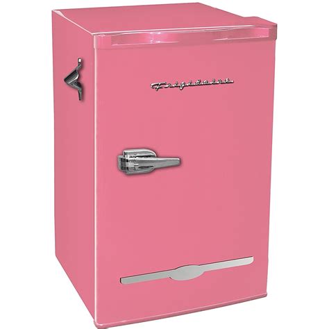 Questions and Answers: Frigidaire Retro 3.2 Cu. Ft. Mini Fridge Pink ...