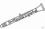 Clarinet coloring page  Free Printable Coloring Pages sketch template