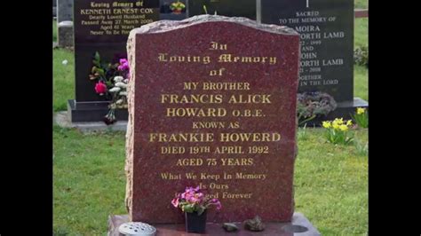 Frankie Howerd - Francis Alick Howard OBE - Grave - March 2013 - YouTube