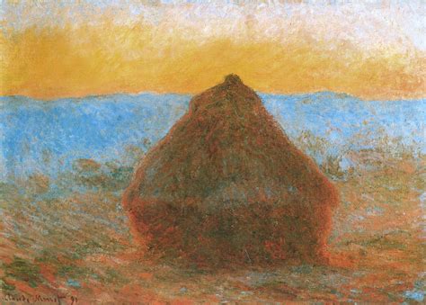 Impressionism Monet Haystacks