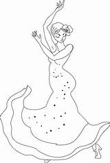 Cartoon Of Beautiful Gypsy Woman Illustrations Royalty Free Vector  sketch template