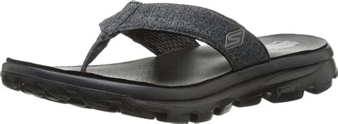 Skechers Performance Women's Go Walk Move Solstice Flip Flop,Black,10 M ...