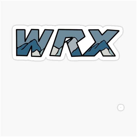 "Subaru WRX Sticker" Sticker for Sale by BrooklynBay | Redbubble