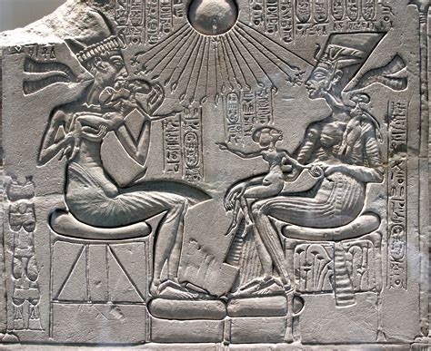 Akhenaten, Nefertiti and Family – The Idle Woman