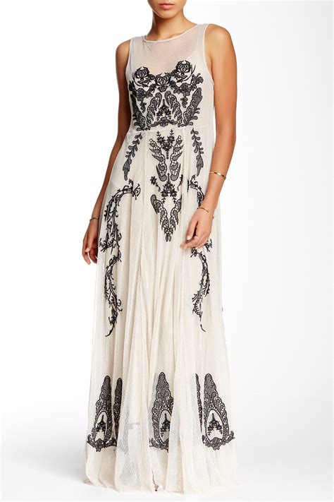 Biya | Embroidered Lace Maxi Dress | My style - haves, want and wish ...