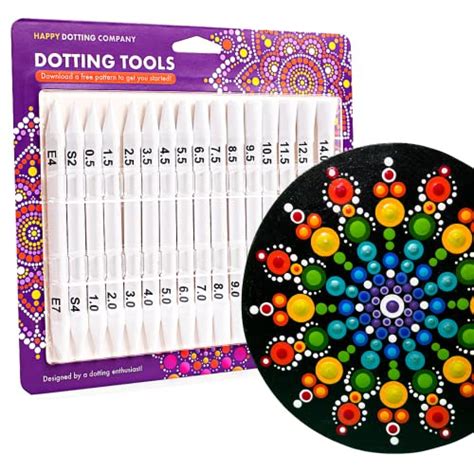 Using Dotting Tools for Creating Spectacular Mandala Art