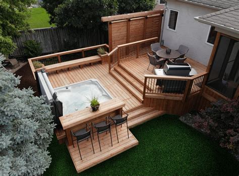 How to build a deck around a hot tub – Builders Villa