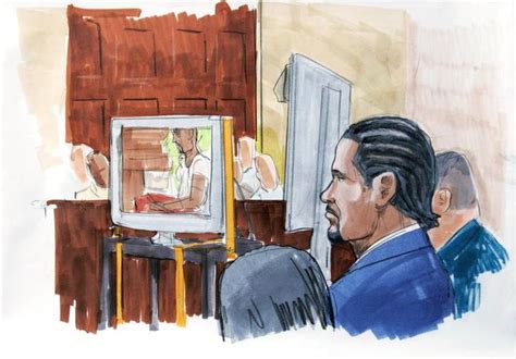 See the 16 Most Bizarre Courtroom Sketches | Courtroom sketch, Artist ...