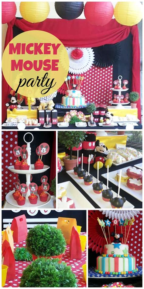 Mickey Mouse / Birthday "Mickey Mouse " | Catch My Party | Mickey mouse ...