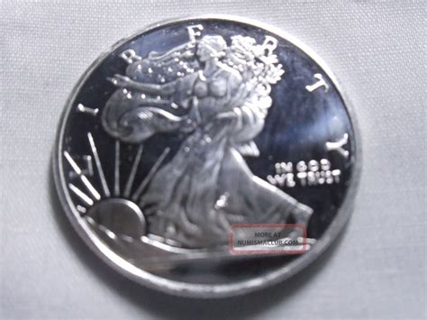 1/2 Oz Liberty Silver Coin. 999 Pure Silver