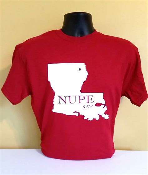 Kappa Alpha Psi Louisiana NUPE Cotton or DRI-FIT Shirt on Storenvy