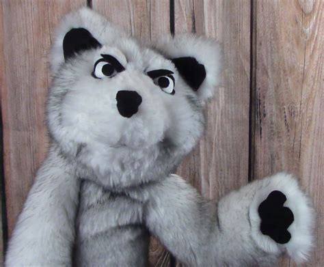 Wolf Hand Puppet - Etsy