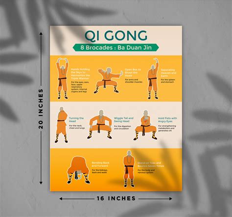 Qi Gong Downloadable Poster. Downloadable Print. Digital - Etsy