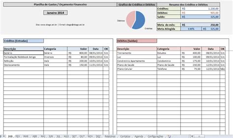 Planilha Para Controle De Gastos Pessoais Em Excel Planilhas Prontas | The Best Porn Website