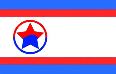 My own flag of Unified Korea : r/vexillology