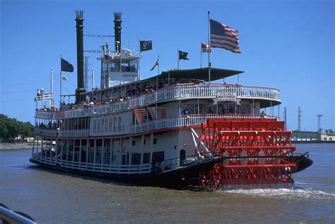 Paddle-wheel Steamer In New Orleans Photograph by Carl Purcell