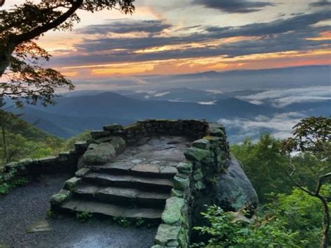 Thunder Ridge Overlook on the Blue Ridge Parkway in 2020 | Mountain landscape photography ...