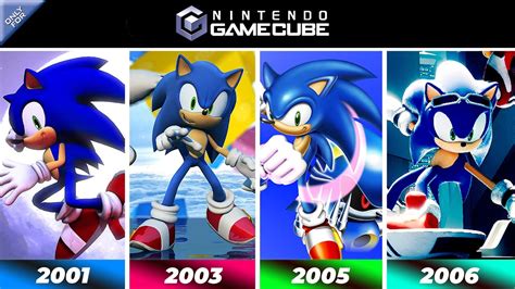 Evolution Of Sonic GameCube Games 2001-2006 - YouTube