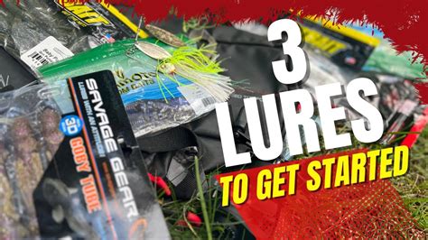 3 Essential Lures For Beginner Bass Fishing - Fishing