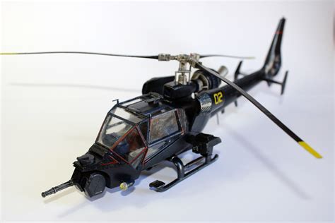 Blue Thunder helicopter 3D model 3D printable | CGTrader