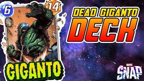 Dead Giganto Deck | Is This Deck Any Good? | Marvel Snap Best Decks - YouTube