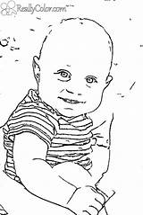 Baby Boy Coloring Pages  Home sketch template