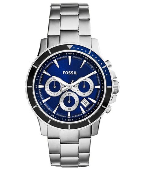 Fossil Silver Analog Wrist Watch for Men Price in India: Buy Fossil Silver Analog Wrist Watch ...