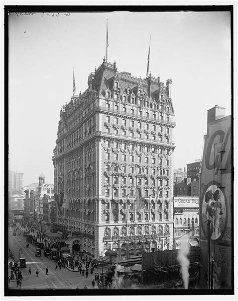 In Photos: 13 Grand Historic Hotels That Once Lined Broadway | Knickerbocker hotel, New york ...