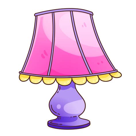 Sleeping Time Objects Clip Art Cartoon Lamp 24996820 PNG