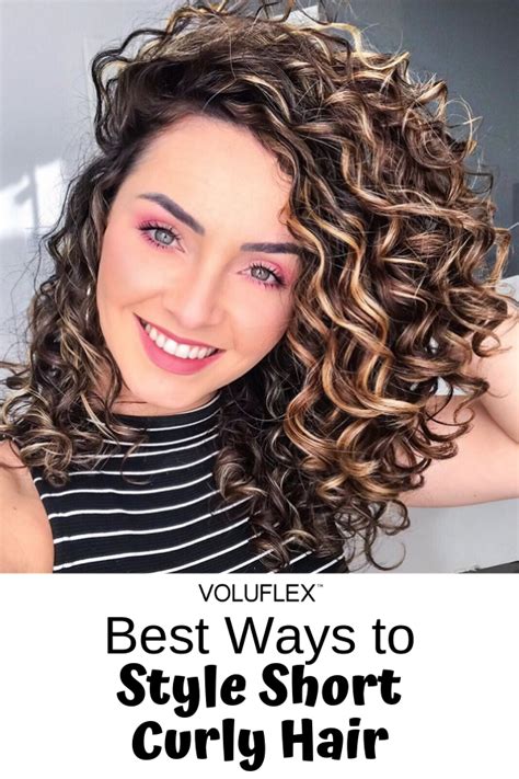 The Best Ways To Style Short Curly Hair in 2020 | Curly hair styles ...