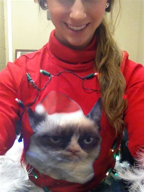 Grumpy cat Christmas sweater! | Cats galore | Pinterest | Cats ...