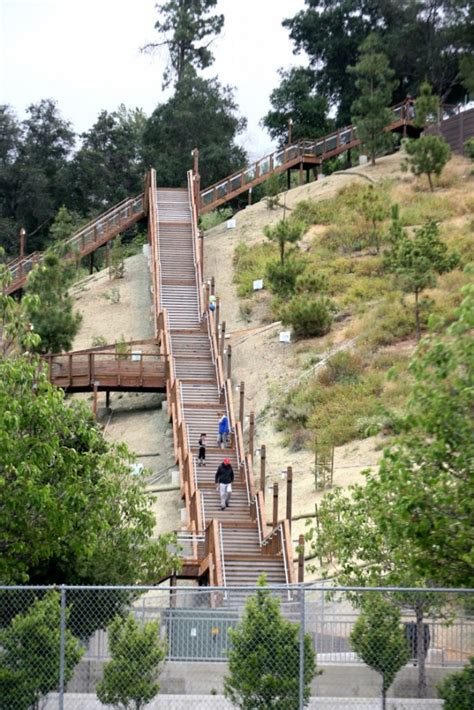 New stairway in Fullerton connects Lions Field to Hillcrest Park and it’s a 467-step workout ...