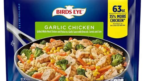 Birds Eye Voila Garlic Chicken Nutrition Facts - Cully's Kitchen