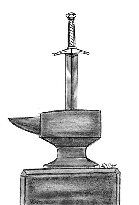 The Sword in the Stone by MDTartist83 on DeviantArt