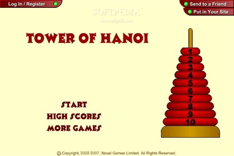 Tower of Hanoi Game Free Download