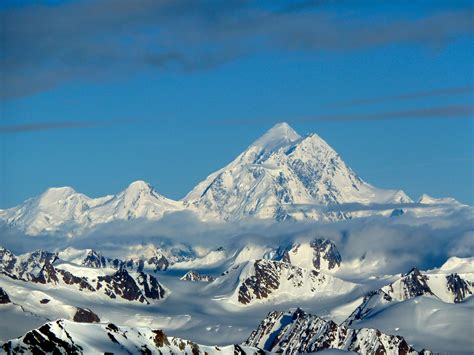 The K2 of North America....Mount Saint Elias. This is the northeast Face with the Bagley ...