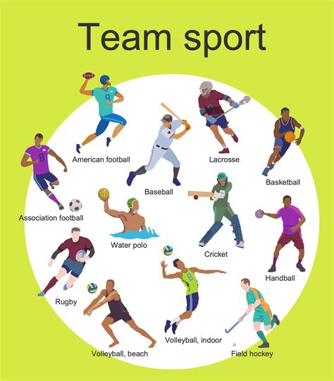 Example 7: Team Sport This sample shows the most common types of team ...