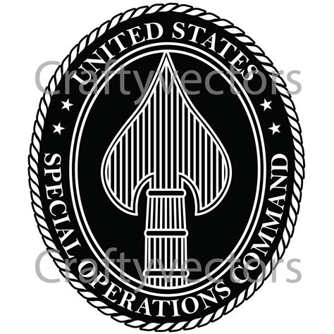 Army Special Operations Command Emblem Vector File | Etsy