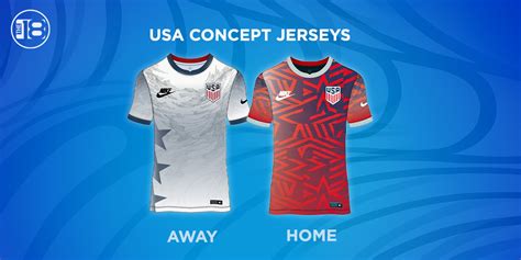 The18's Concept USMNT World Cup Jersey For Home, Away