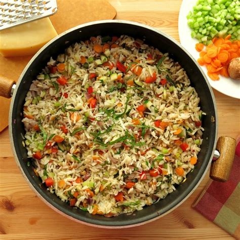 Vegetable Rice Pilaf with Parmesan Cheese - The Dinner-Mom