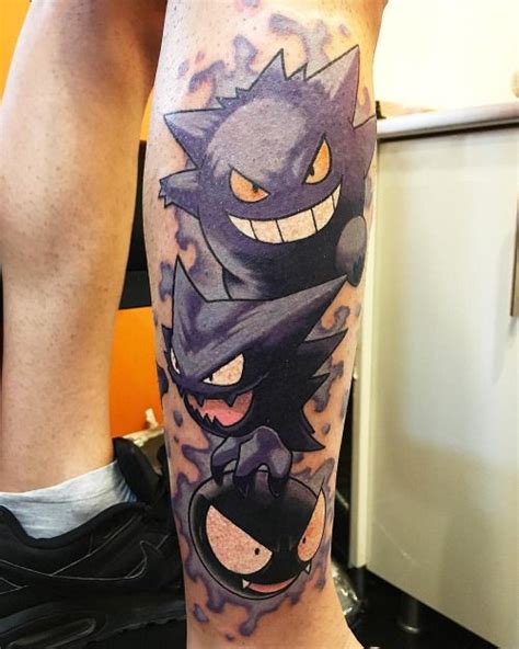 TATTOO PICS | Gengar tattoo, Pokemon tattoo, Geek tattoo