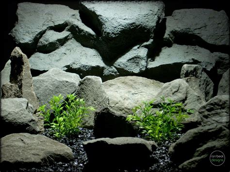 Mini Leaves, Artificial Aquarium Plants | Ron Beck Designs.