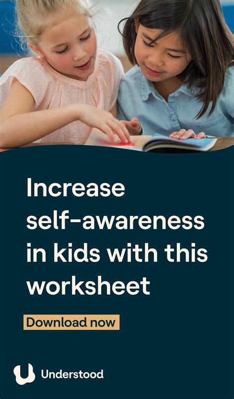 Download: Self-awareness worksheets for kids | Social emotional activities, Self awareness ...