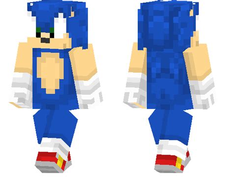 Sonic The Hedgehog | Minecraft PE Skins