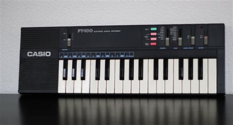 Vintage Casio PT-100 Keyboard Synthesizer Circuit Bending 1980s Synth ...