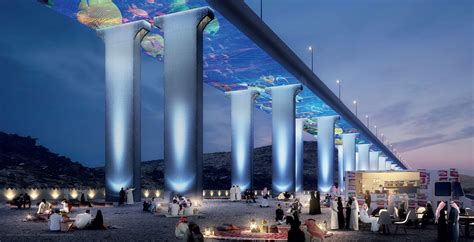 Artists illuminate key bridges across the city and highlight not only ...