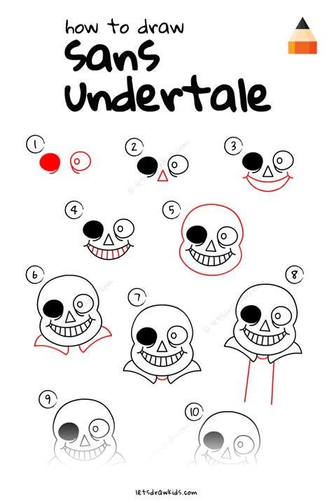 How To Draw Sans