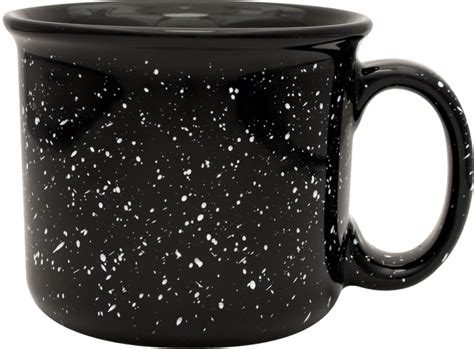 S'More Mug- Bulk Custom Printed 14oz Ceramic Speckled Glaze Camp Mug